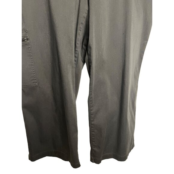 Chico’s Women’s black cargo capris Size 18 comfortable summer - Picture 3 of 12